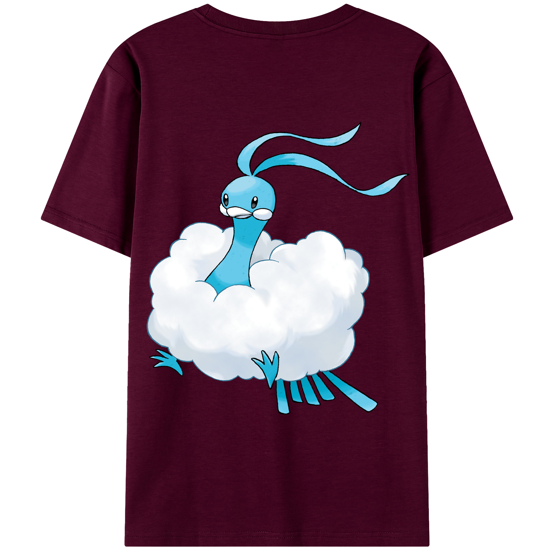 （画像用） ポケットモンスター Pokémon レディース半袖Tシャツ(バックプリント)